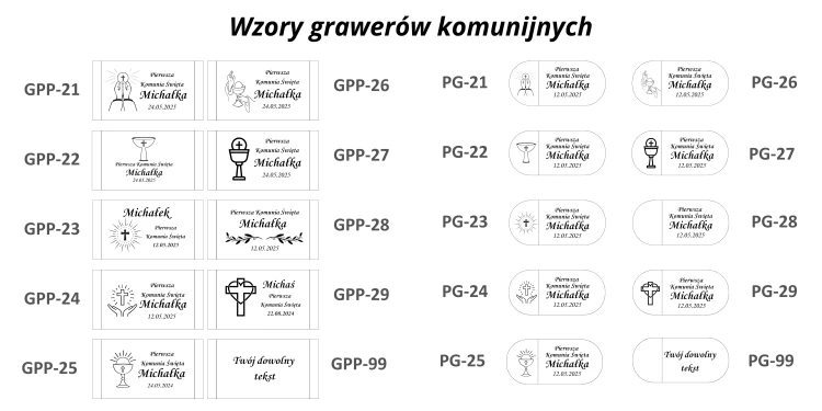Pendrive pierwsza komunia święta